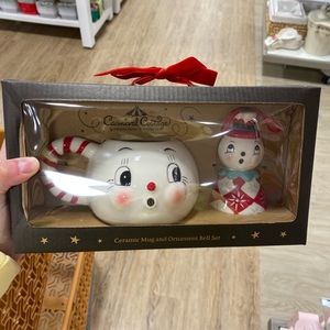 Johanna Parker Carnival Cottage Ornament & Bell Set